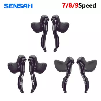 SENSAH шоссейный велосипед R7 REFLEX IGNITE 2X7/2X8/2X9 Speed Groupset велосипедный триггер тормозной рычаг передний и задний переключатель для Shimano