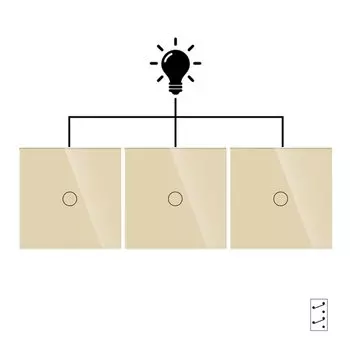 Сенсорные переключатели Bingoelec 3 шт.