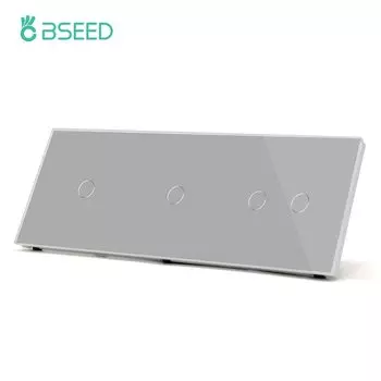 Сенсорные выключатели BSEED тройные стеклянные 10А