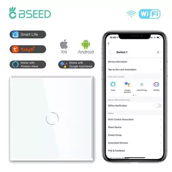 Сенсорные выключатели BSEED Wi-Fi