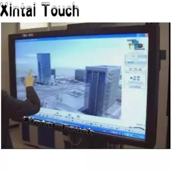 Сенсорный экран Xintai, ИК-сенсорный экран 43 дюйма, 20 точек, настенный сенсорный экран, рамка для сенсорного стола и телефона