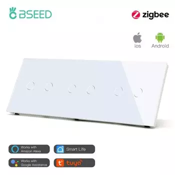 Сенсорный выключатель BSEED 3-клавишный 220В