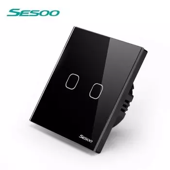 Сенсорный выключатель SESOO 2 клавиши