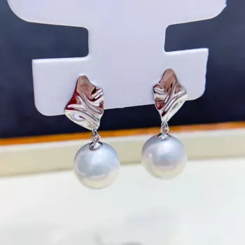 Серьги из серебра 925 пробы, 9-15 мм