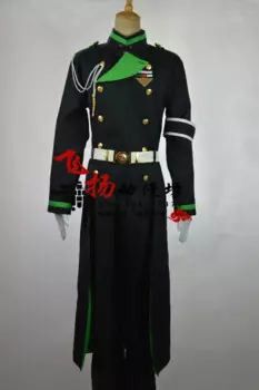 Seraph of the End Owari no Serafu Shigure Yukimi/Jujo Mito косплей костюм пальто + брюки 11