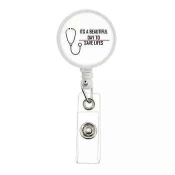 Серая анатомия, телешоу, выдвижной держатель для таблички доктора, модный мультяшный милый держатель для удостоверения личности для студентов