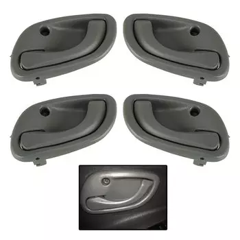 Серая пластиковая ручка для межкомнатной двери подходит для Chevrolet Tracker Suzuki Baleno Esteem Grand Vitara 1999-2001 8311060G01 8313060G01