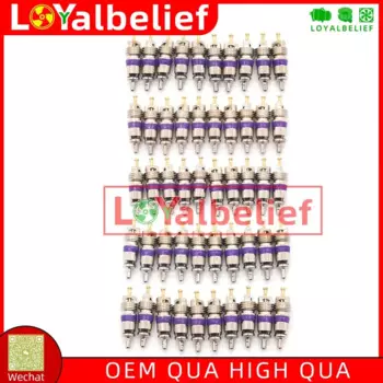 Сердечник клапана переменного тока R134a для автомобильного кондиционера, 10 шт.-50 шт., набор для ремонта иголок, термостойкие автомобильные аксессуары