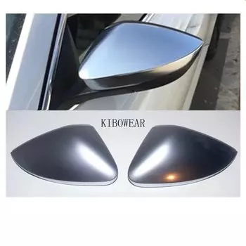 Серебристая боковая зеркальная Крышка для Skoda Superb A7 Cap 2016 2017 2018 2019 матовая хромированная сатиновая запасная пара