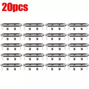 Серебристое переливное кольцо для раковины