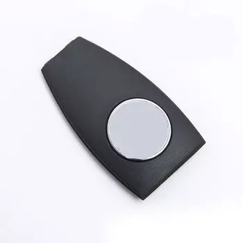 Серебристый металлический 3D автомобильный значок, задняя крышка, корпус ключа для Mercedes-Benz Apple Tree AMG CLA/GLA/GLC/GLE W204 W212 W220 W205 Remote