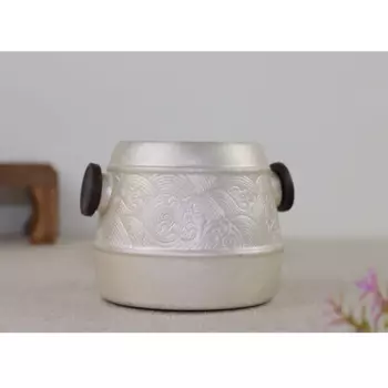 Серебряная чашка справедливости, серебро 999 пробы, ручная работа, искусственное украшение для чая, набор аксессуаров