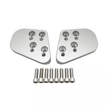 Серебряная подставка на руль для мотоцикла BMW R1100R R1100RT R1150R R1150RT R1200RT R1100 R R1100 RT R1150 R R1150 RT R1200 RT