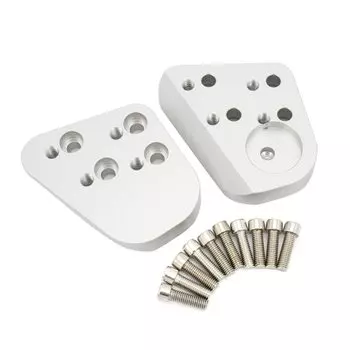 Серебряная подставка руля для BMW R1200RT R1150RT R1100RT R1100R R1150R R 1100 1150 1200 RT R, аксессуары для мотоциклов, запчасти