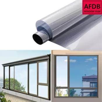 Серебряная зеркальная оконная пленка AFDB 35%VLT для дома