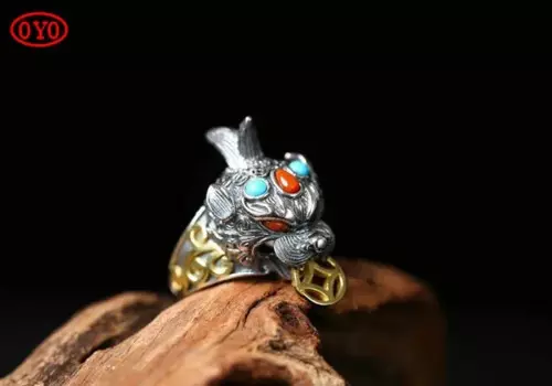 Серебряное кольцо с надписью «lucky silver», «brave ring», «lucky», «brave», «925 пробы»