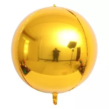 Серебряные 4D круглые фольгированные шары MicroPlush 10 18 22 32 дюйма