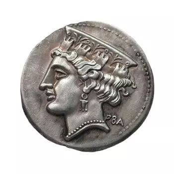 Серебряные копии греческих монет YYBCB