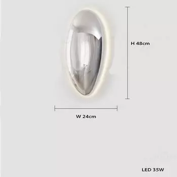 Серебряные LED люстры NoEnName_Null