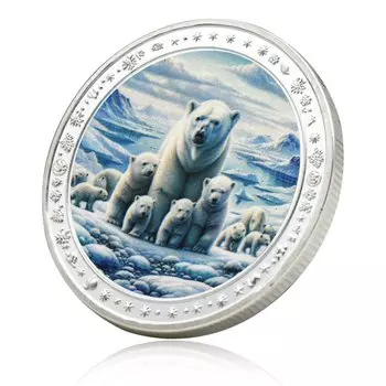 Серебряные монеты "Полярный медведь"