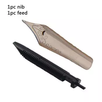 Серебряные шлифовальные наконечники для перьевых ручек Naginata #6 35 мм