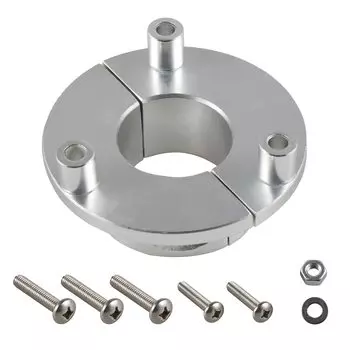 Серебряный адаптер с ЧПУ 36 мм для 1,5 дюйма для двигателя 49cc 66cc 80cc, моторизованный велосипед, велосипед