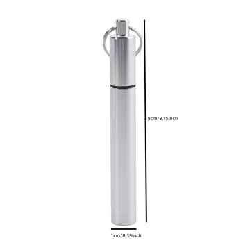 Серебряный алюминиевый портсигар Hedahlia