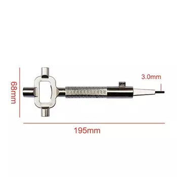 Серебряный слесарный инструмент CHKJ многофункциональный