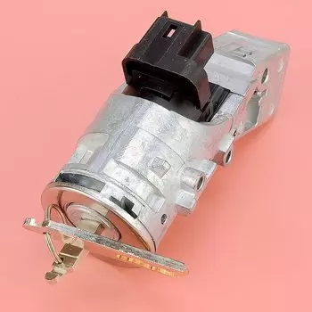 Серебряный замок зажигания и стартера с ключами, подходит для Peugeot Partner MK2 2008 2009 2010 2011 2012 2013 2014 2015-2017