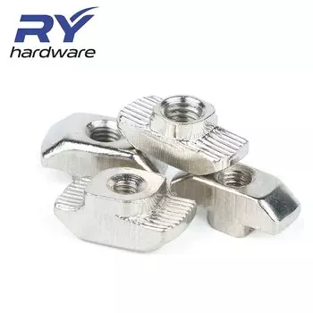 Серия 15, 20, 30, 40, 45, слот, Т-образная гайка, скользящая Т-образная гайка, молоток, вставная гайка, крепежный соединитель, алюминиевый экструзионный профиль ЕС