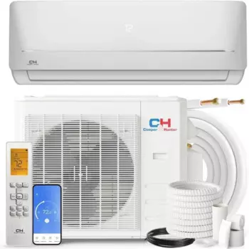 Серия MIA, мини-сплит-кондиционер и обогреватель, 12000 BTU, 115 в, 20,8 SEER2, настенный инвертор без каналов He