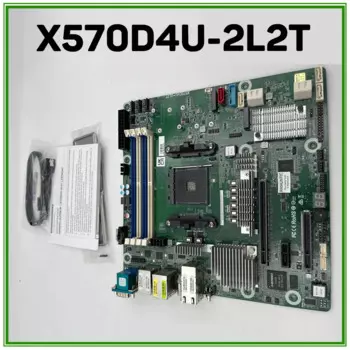 Серверная материнская плата AM4 DDR4 Micro-ATX для ASRock Rack X570D4U-2L2T