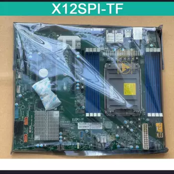 Серверная материнская плата для Supermicro MBD-X12SPI-TF-B LGA4189 ATX IPMI. M.2 C621A Поддержка TPM VROC 8375 X12SPI-TF