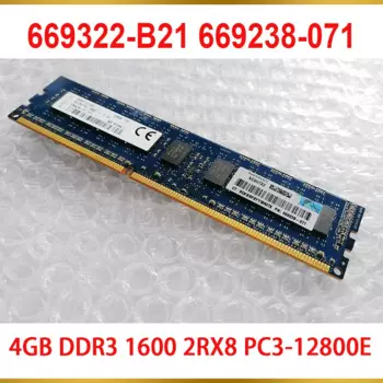 Серверная память для HP 669322-B21 669238-071 684034-001 4 ГБ DDR3 1600 2RX8