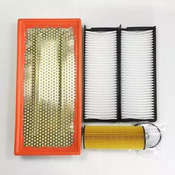 Сервисный комплект воздушного/масляного/салонного фильтра для Ssangyong Rexton 2,2 2,7 2,9 OEM: 23190-08403 68120-08030 1621843025