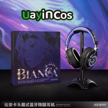 СЕРЫЕ RAVEN PUNISHING, официальные наушники Bianca Stigmata, Bluetooth наушники с шумоподавлением, беспроводные игровые аксессуары, игрушка для детей