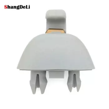 Серый внутренний зажим для солнцезащитного козырька, крючок для VW Passat B7 Polo для Skoda Rapid 2012-2015