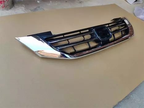 Сетчатая решетка радиатора OEM, хромированная, ABS, для автомобиля, для Honda Accord 2013, 2014 2015