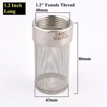 Сетчатый фильтр SgooHan из нержавеющей стали для аквариума и полива