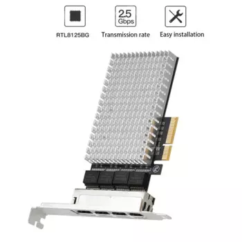 Сетевая карта памяти 10/2,5/100/1000/2,5 Гбит/с