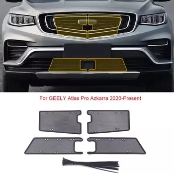 Сетка для защиты от насекомых из нержавеющей стали, передняя решетка, вставка, сетка для стайлинга Geely Atlas Emgrand X7 Sport Pro Azkarra 2018-2025