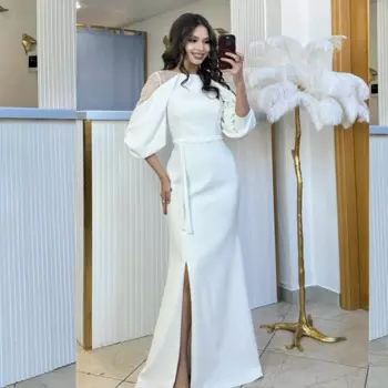 Сексуальное Повседневное платье Jiayigong с блестками, длинное платье русалки с круглым вырезом