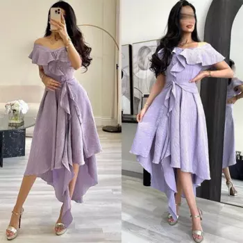 Сексуальное Повседневное трикотажное платье-миди с открытыми плечами