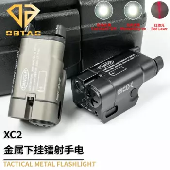 SF Tactical Scout XC2 На открытом воздухе Оружие Пистолет Свет Постоянный/мятный RedDot Лазерная указка Подходит для Glock 17 18 19 Подвесной светильник для пистолета 20 мм