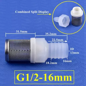 SgooHan Фильтр для водяного насоса G1/2-4~20 мм