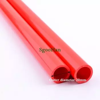 SgooHan красная ПВХ труба для аквариума 2 шт.