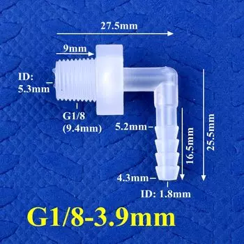 SgooHan пищевой полипропилен пагода локтевой соединитель G1/8~3/8