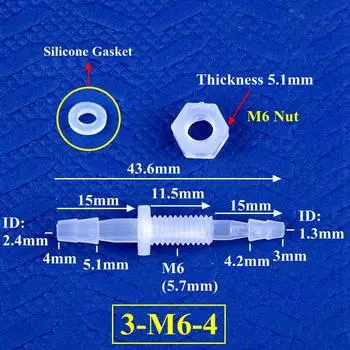 SgooHan соединители для шланга PP