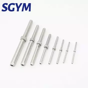 SGYM Фитинги для троса из нержавеющей стали 316 2/2.5/3/4/5/6/8/10 мм