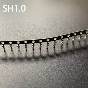 SH1.0 1,0 мм Шаг AWG32 к AWG28 провод линия позолоченный гнездовой разъем коробка Металл обжимной клеммный штырь